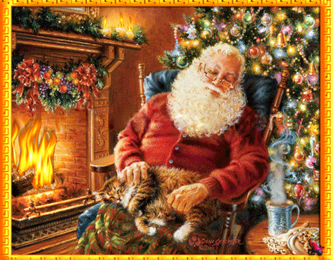 Imagenes de Navidad Animadas: Pap Noel