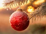 Bola Roja de Navidad