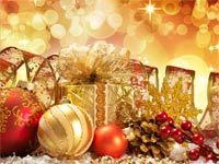 Bolas Navidad con decoracin