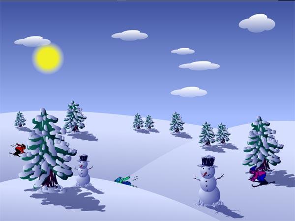 Imagenes Navidad: Mueco de nieve